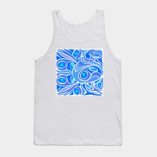 Blue Rooster Tank Top